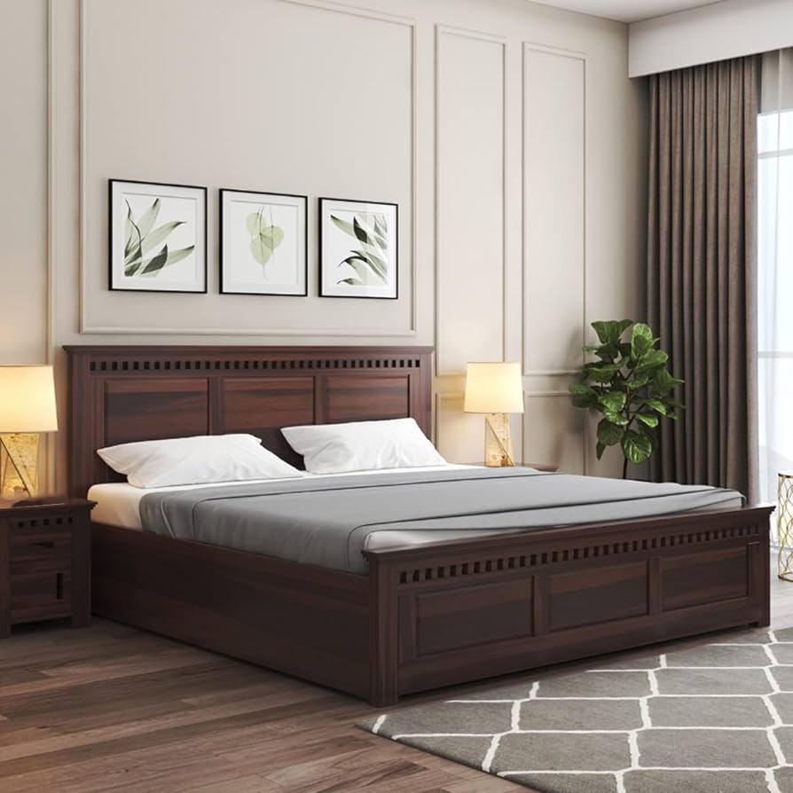 Wooden Bed2
